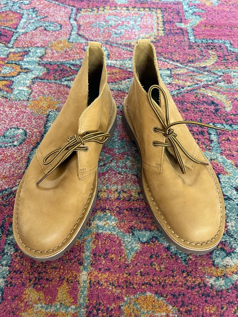 Clarks men’s cognac